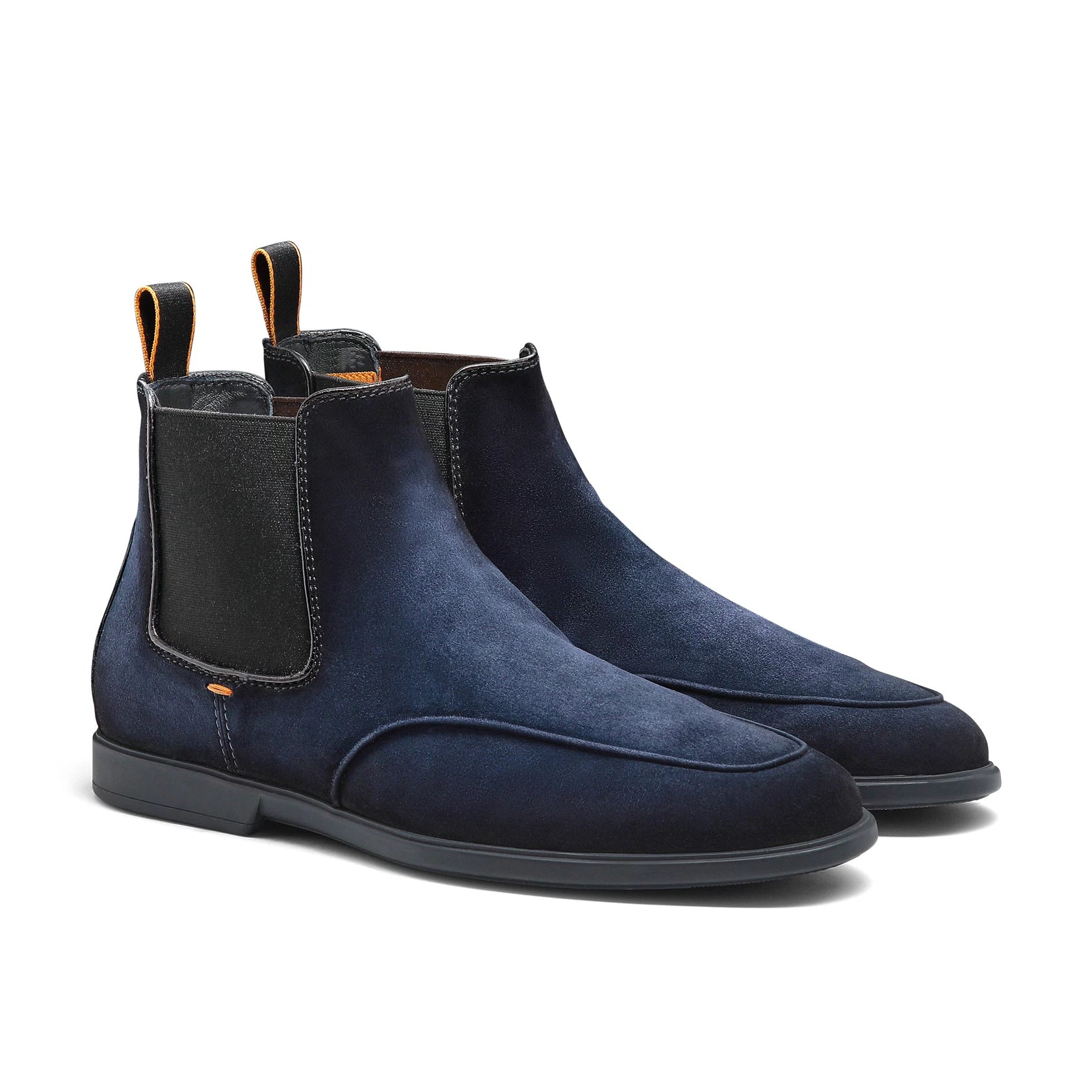 Men’s blue suede Chelsea boot