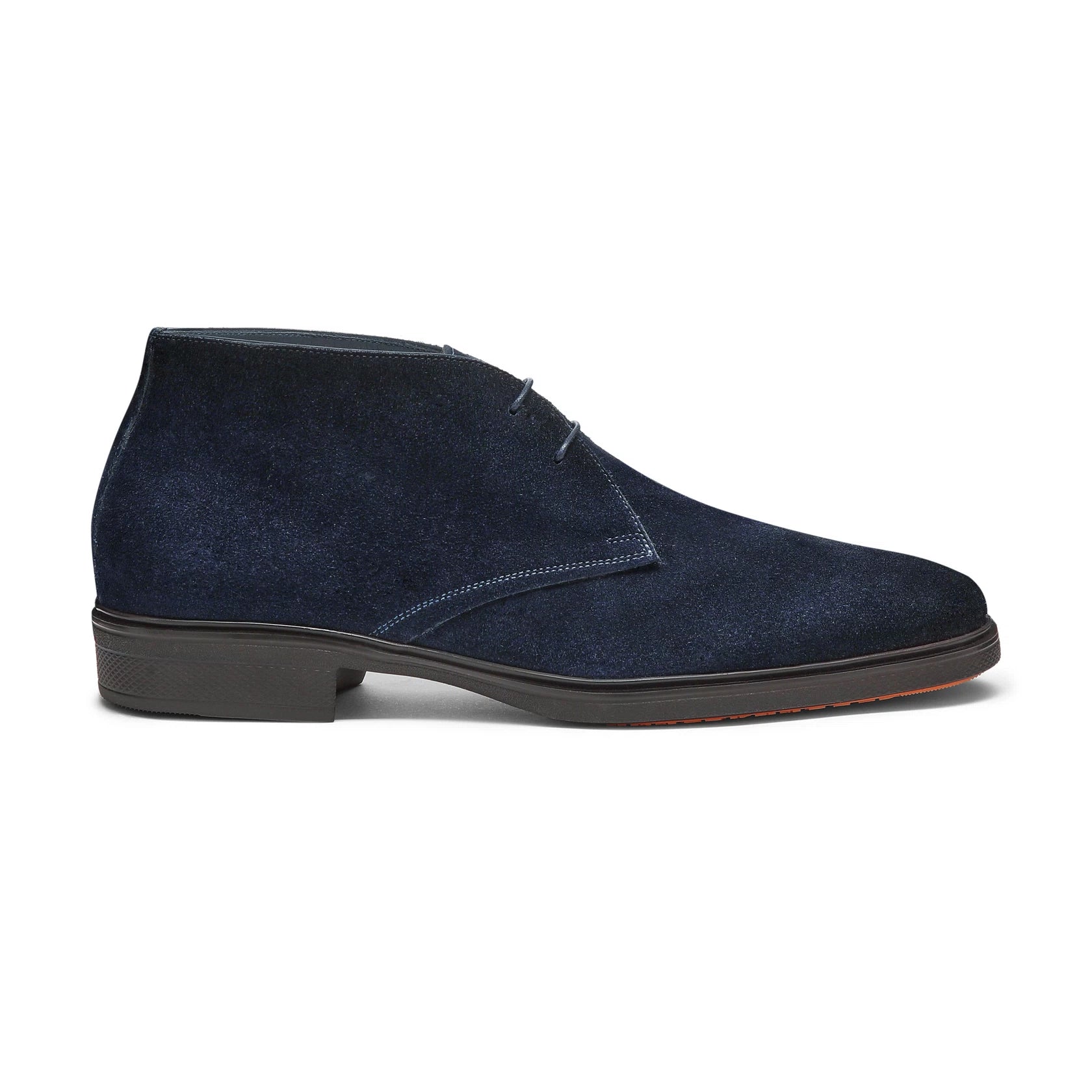 Men's blue suede Easy desert boot